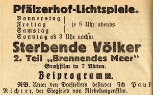 Bild vergrößern: 23.10.1924 Pfälzer