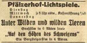 Bild vergrößern: 29.10.1924 Pfälzer