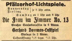 Bild vergrößern: 31.10.1924 Pfälzer