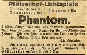 Bild vergrößern: 03.12.1924 Pfälzer