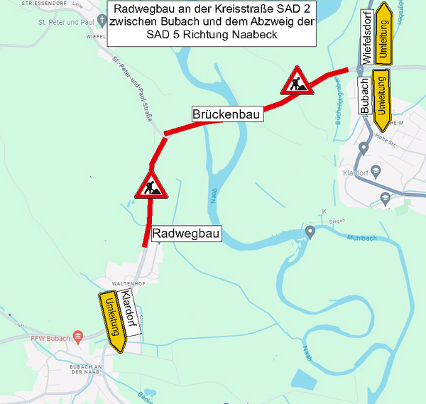 Bild vergrößern: Radwegbau SAD 2