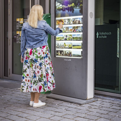 Infoterminal am Tourismusbüro