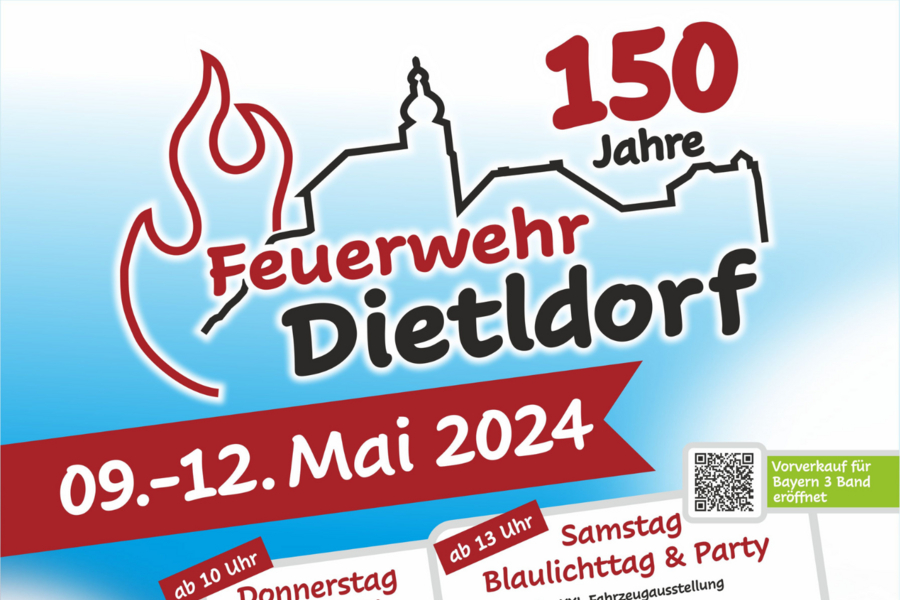 Bild vergrößern: 150 Jahre FFW Dietldorf