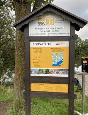 Bild vergrößern: Bootsverleih Schwandorf