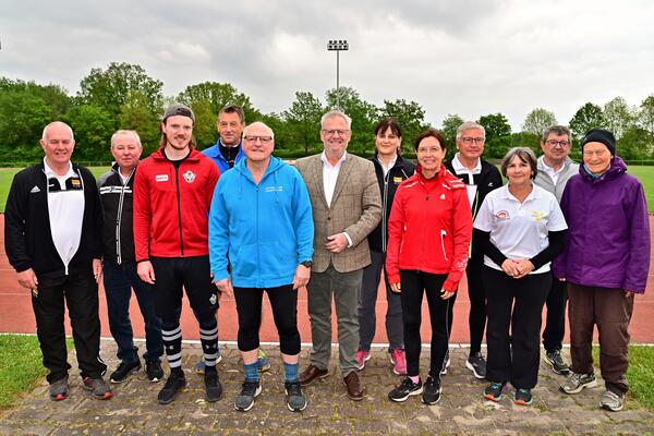 Bild vergrößern: Sportabzeichen Auftakt 2024