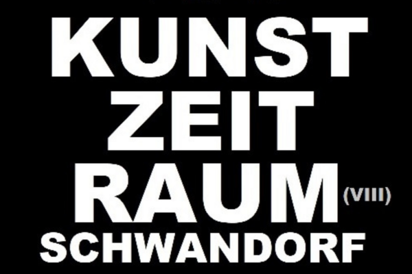 Logo der Organisation.
Es steht in wei "KunstZeitRaum Schwandorf" auf einem schwarzen Hintergrund.