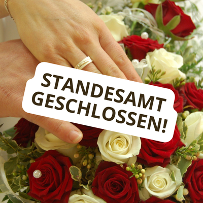 Standesamt geschlossen