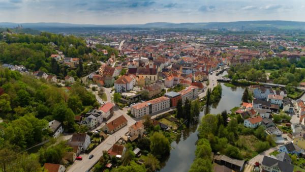 Bild vergr&ouml;&szlig;ern: Stadtansicht Schwandorf