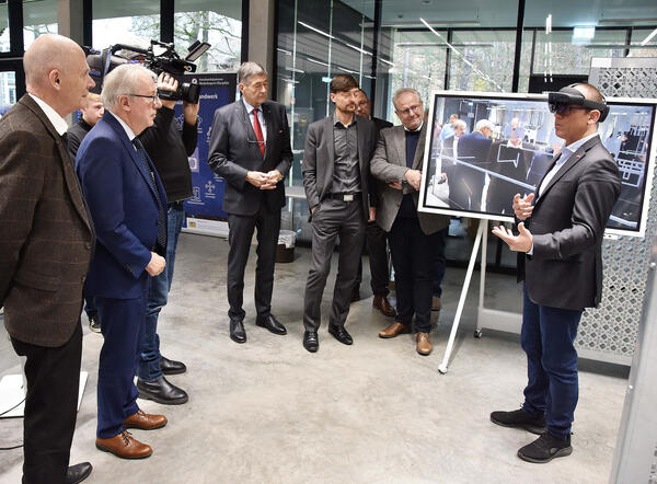Bild vergrößern: Projekt 5G-Demonstrationsraum