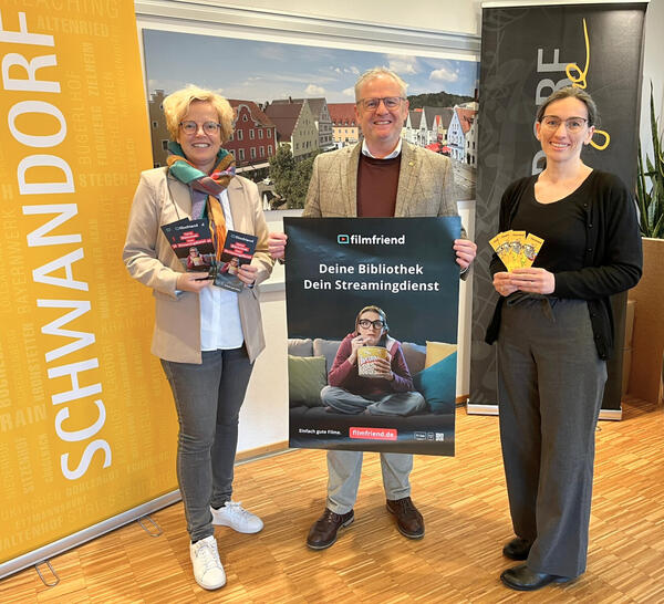 Bild vergrößern: Kooperation Filmfriend Stadtbibliothek