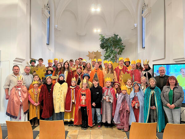 Bild vergrößern: Empfang Sternsinger Rathaus_Foto_Andreas Hofmeister