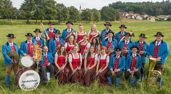 Gruppenbild der Musikanten
