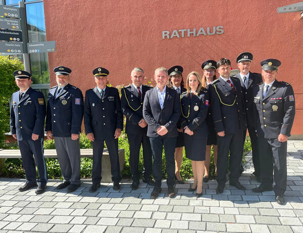 Bild vergrößern: Slowakische Polizeidelegation_Foto_Andreas Hofmeister