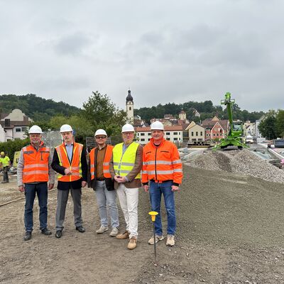 Bild vergrößern: Baufortschritt Naabbrcken Foto Lara Schmaus (1)