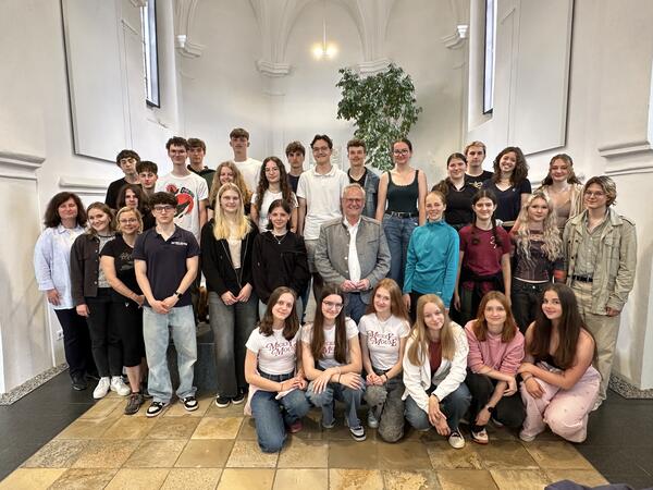 Besuch Austauschschüler Pilsen Foto Lara Schmaus