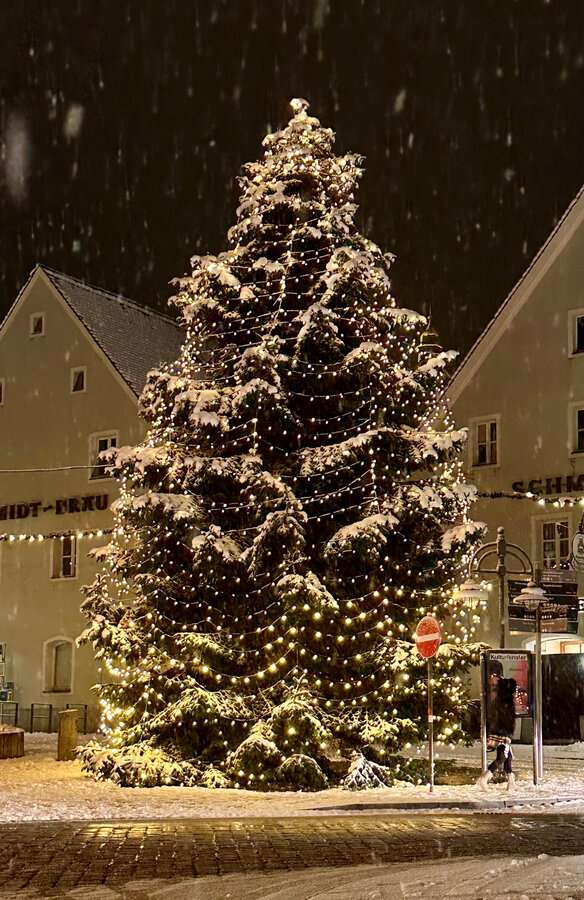 Bild vergrößern: Christbaum Marktplatz_Foto_Peter Mayer