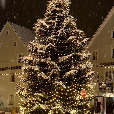 Christbaum Marktplatz_Foto_Peter Mayer
