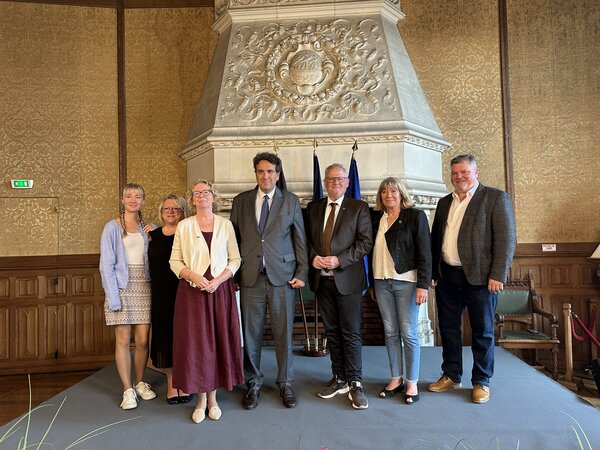 Schwandorfer Delegation besucht Libourne (1) Foto Lara Schmaus