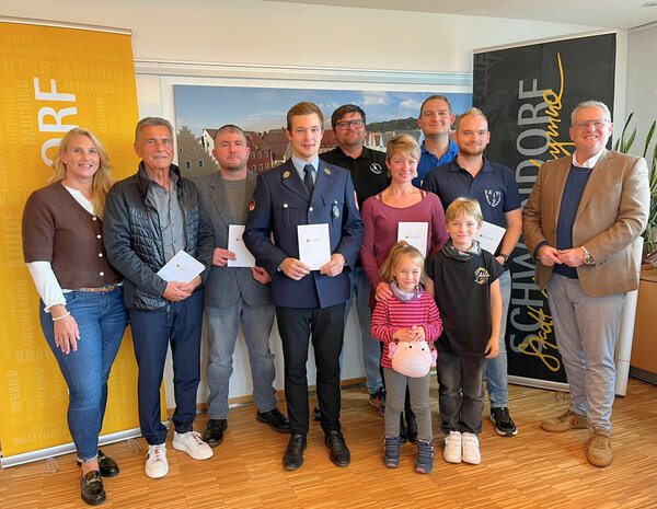 Bild vergrößern: bergabe Ehrenamtskarten_Foto_Andreas Hofmeister