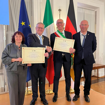 Bild vergrößern: Deutsch-Italienischer Stdtepartnerschaftspreis_Foto_Andreas Hofmeister (1)