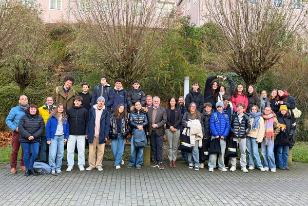 Empfang französische Schüler_Foto_Andreas Hofmeister
