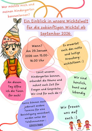 Bild vergr&ouml;&szlig;ern: St&auml;dtischer Kindergarten - Stunde der offenen T&uuml;r