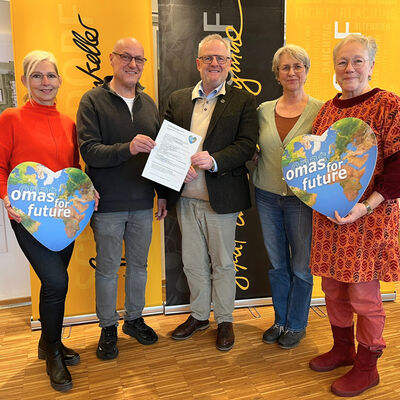 Regionalgruppe Omas for Future besucht OB_Foto_Andreas Hofmeister