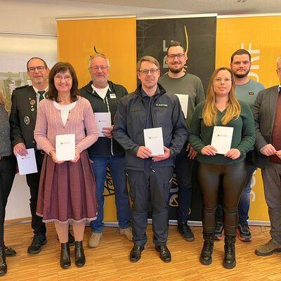 &Uuml;bergabe Ehrenamtskarten_Foto_Andreas Hofmeister