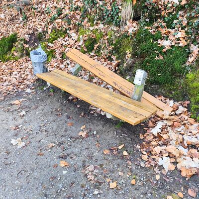 Bild vergr&ouml;&szlig;ern: Zerst�rte Bank Fronberg_Foto_Michael �bel