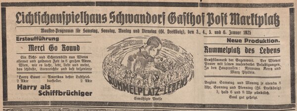 Bild vergr&ouml;&szlig;ern: 04.01.1925 Post