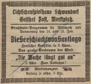 Bild vergr&ouml;&szlig;ern: 14.01.1925 Post