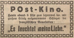 Bild vergr&ouml;&szlig;ern: 17.02.1925 Post
