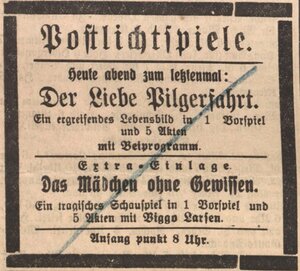 Bild vergr&ouml;&szlig;ern: 21.03.1925 Post