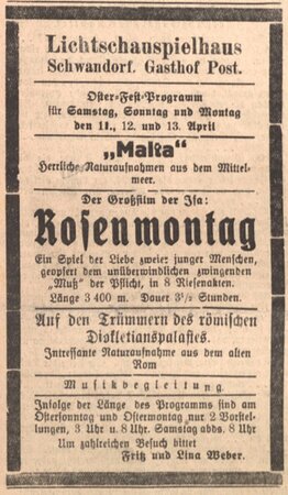 Bild vergr&ouml;&szlig;ern: 12.04.1925 Post