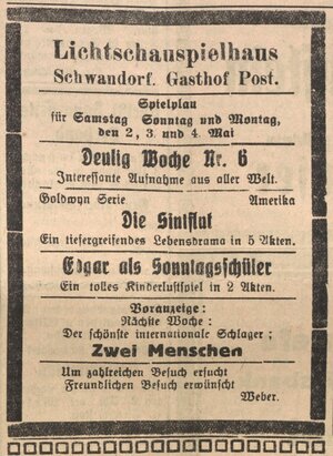 Bild vergr&ouml;&szlig;ern: 03.05.1925 Post