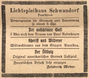 Bild vergr&ouml;&szlig;ern: 05.11.1925 Post