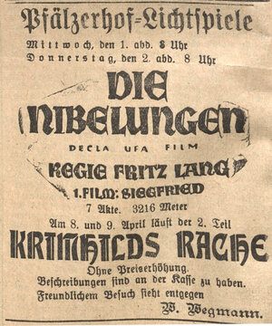 Bild vergr&ouml;&szlig;ern: 01.04.1925 Pf&auml;lzer