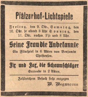Bild vergr&ouml;&szlig;ern: 09.10.1925 Pf&auml;lzer