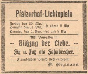 Bild vergr&ouml;&szlig;ern: 30.10.1925 Pf&auml;lzer