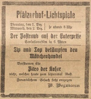 Bild vergr&ouml;&szlig;ern: 01.12.1925 Pf&auml;lzer