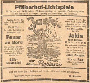 Bild vergr&ouml;&szlig;ern: 25.12.1925 Pf&auml;lzer