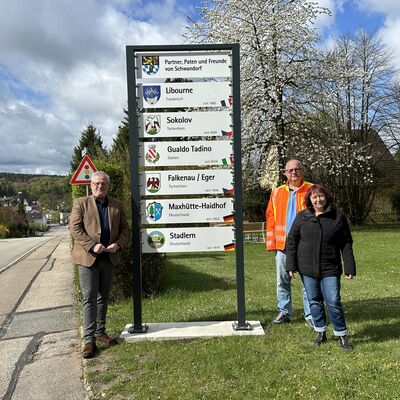 Neue St&auml;dtepartnerschaftsschilder_Foto_Lara Schmaus