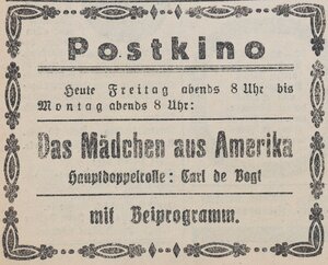 Bild vergr&ouml;&szlig;ern: 20.02.1926 Post