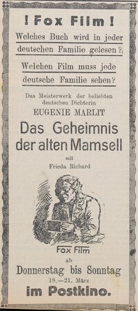 Bild vergr&ouml;&szlig;ern: 18.03.1926 Post