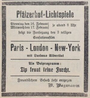 Bild vergr&ouml;&szlig;ern: 16.02.1926 Pf&auml;lzer