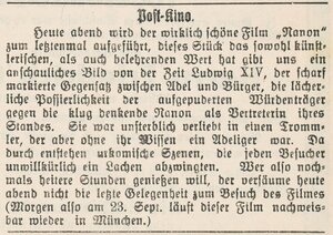 Bild vergr&ouml;&szlig;ern: 23.09.1925 Post