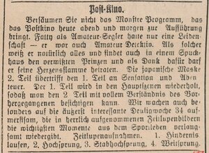 Bild vergr&ouml;&szlig;ern: 08.11.1925 Post