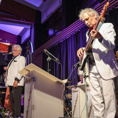 Die Heiner-Ohnheiser-Band spielt auf dem Stadtball.