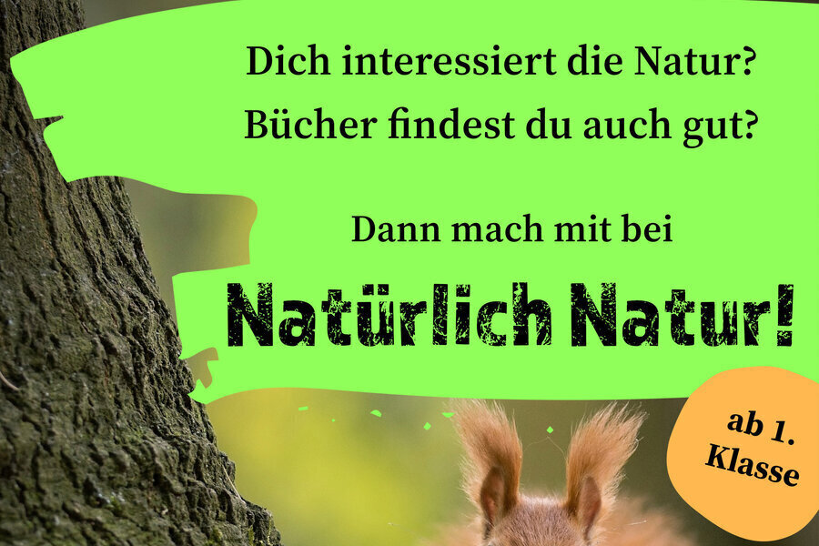 Bild vergr&ouml;&szlig;ern: Plakat der Veranstaltung mit einem Eichh&ouml;rnchen