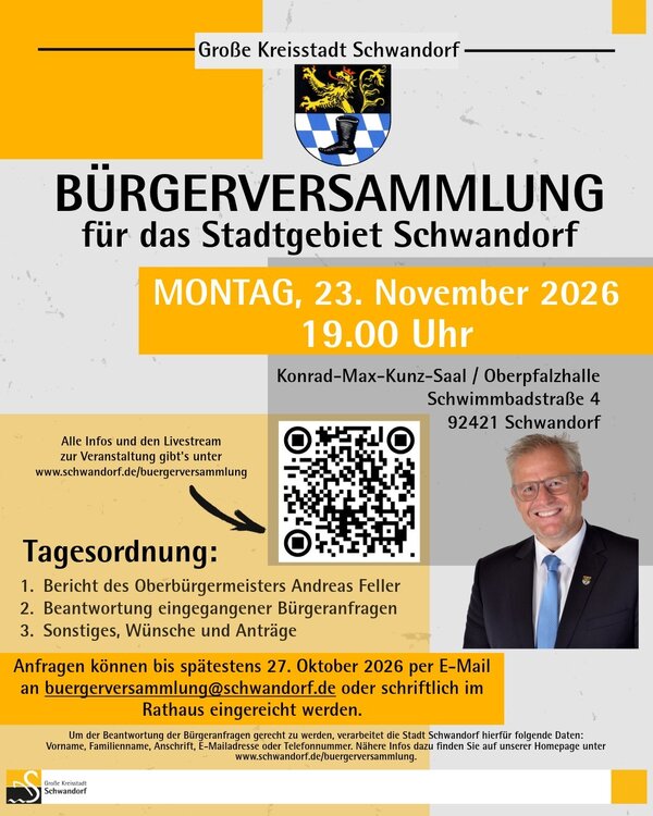 Bild vergr&ouml;&szlig;ern: Plakat B�rgerversammlung 2026 SoMe